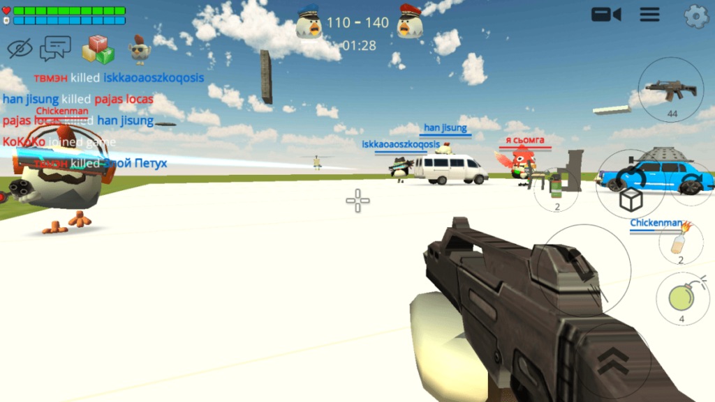 Бессмертие Взлом Chicken Gun